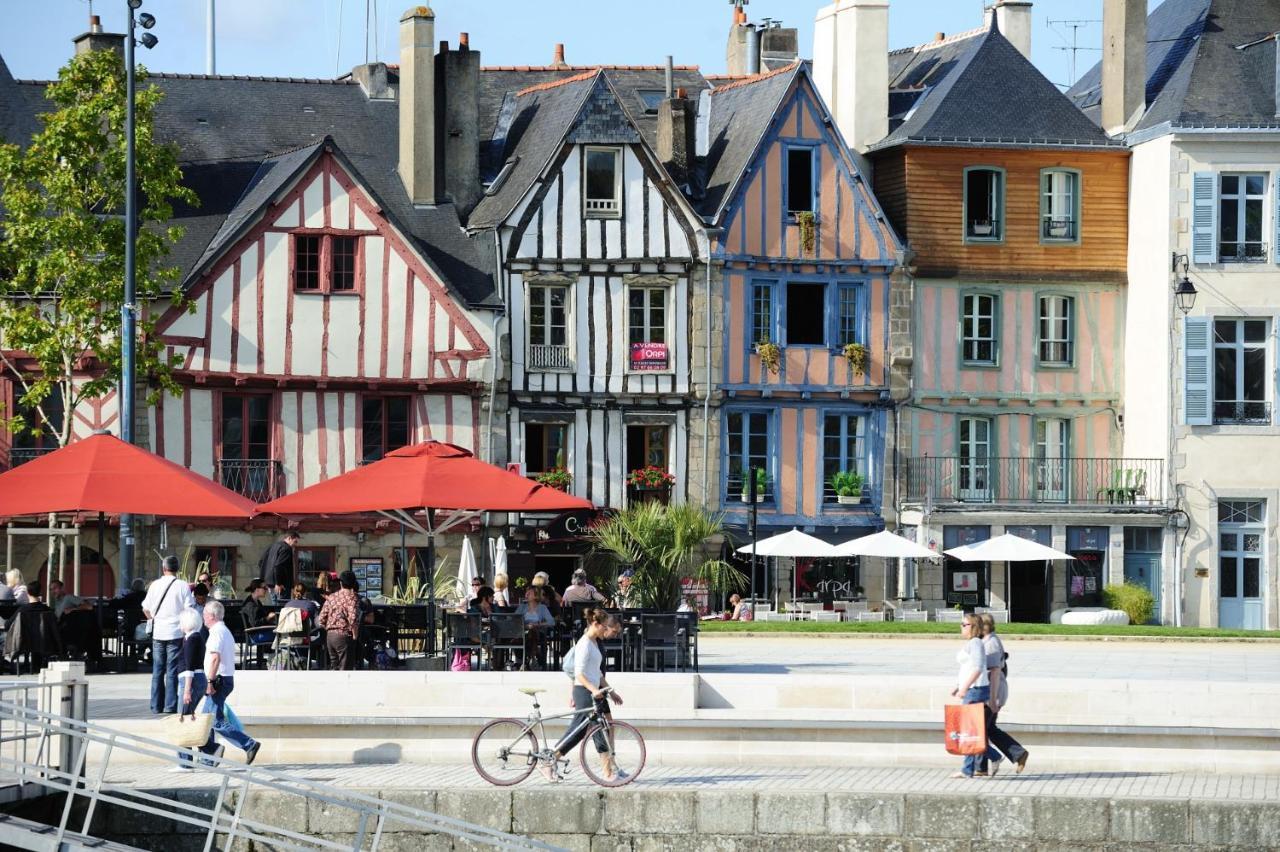 Grand Appartement De Standing Avec Terrasse Vue Port Au Centre De Vannes Eksteriør billede