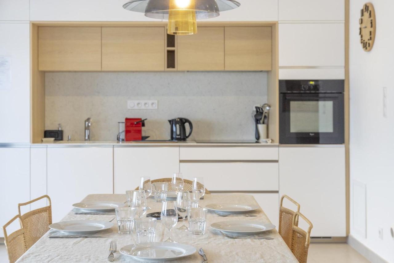 Grand Appartement De Standing Avec Terrasse Vue Port Au Centre De Vannes Eksteriør billede