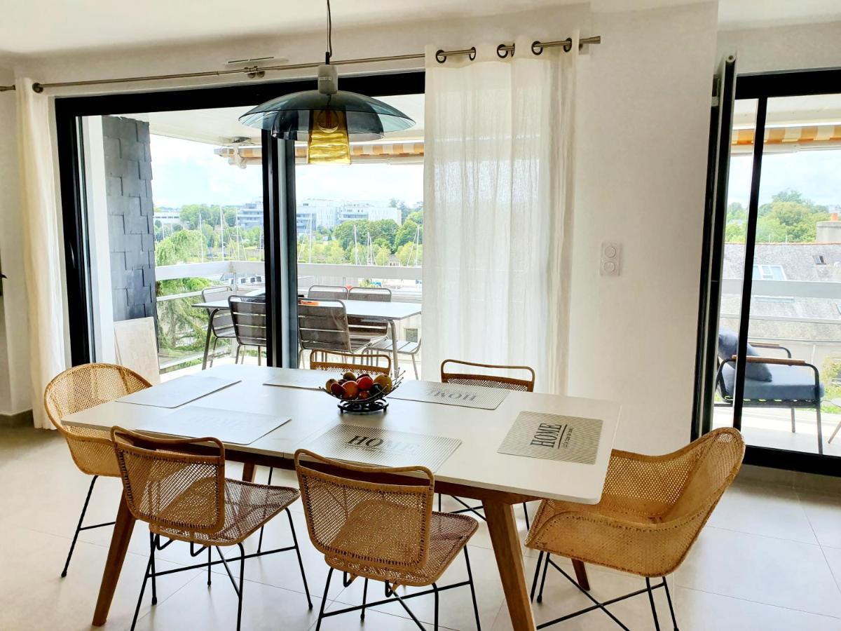 Grand Appartement De Standing Avec Terrasse Vue Port Au Centre De Vannes Eksteriør billede