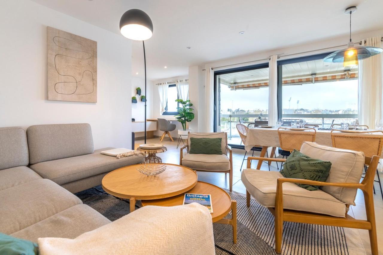 Grand Appartement De Standing Avec Terrasse Vue Port Au Centre De Vannes Eksteriør billede